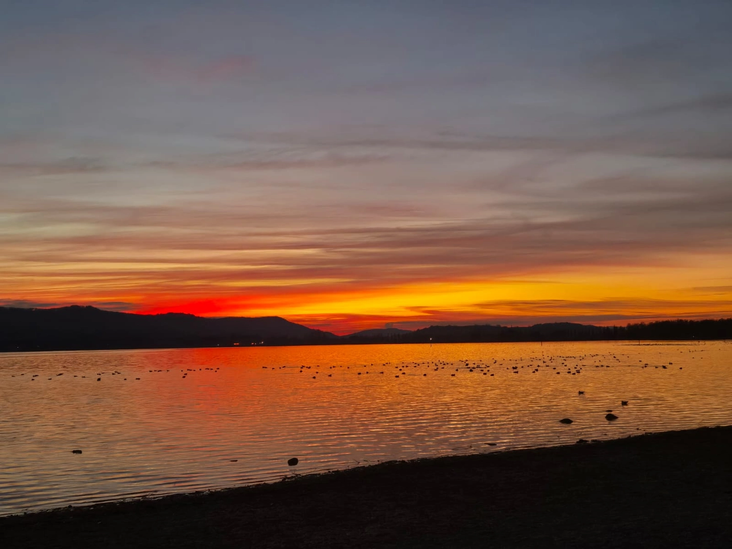 Queen of Angels - Spirituelle Lebensberatung & Duftkerzenverkauf - Sonnenuntergang über dem Meer